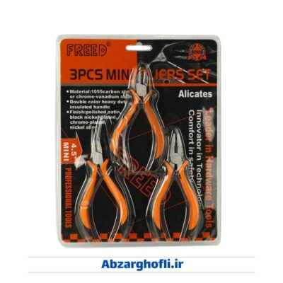 ست سیم چین دم باریک انبردست الکتریکی فرد