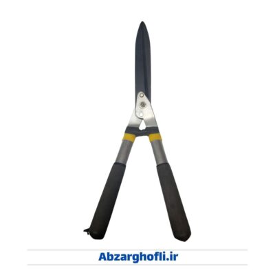 قیچی شمشاد زن دسته ثابت نقره ای